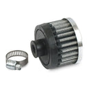 Crankcase Breather Filter Female 3/8 Inch Connector For 3/8 Inch nipple