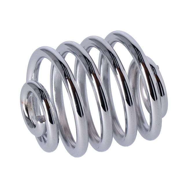 Straight Solo Seat Springs 2 Inch Chrome