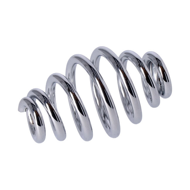 Barrel Solo Seat Springs 3 Inch Chrome