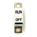 Handlebar Rocker Switch Run/Off Chrome