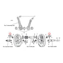Lock Kit Crank Pin For 54-E81 XL NU