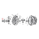 Sprocket Shaft Spacer Shim 180 Inch For 70-02 Big Twin NU