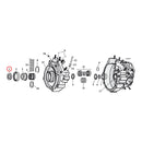 Sprocket Shaft Spacer Shim 150 Inch For 70-02 Big Twin NU