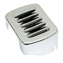 Custom Coil Cover Louvered Chrome For 65-84 4-sp B.T.