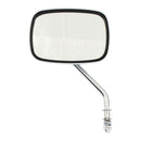 Late Oem Style Mirror Short Stem Left Side Chrome For 65-UP H-D