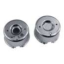 Speedometer & Tachometer Cup Set Chrome For 83-90 XL