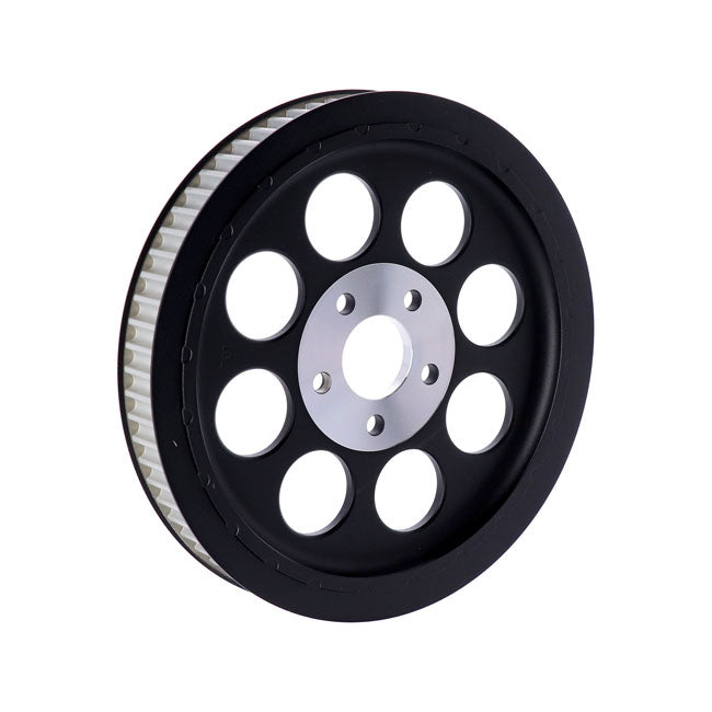 Reproduction OEM Style Wheel Pulley Black - 70T x 1-1/2" Belt For 84-99 Evo BT, 1999 Twin Cam