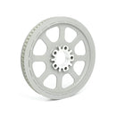 Reproduction OEM Style Wheel Pulley Silver - 70T x 1-1/8" Belt For 00-06 Softail Excl. FXSTD/I