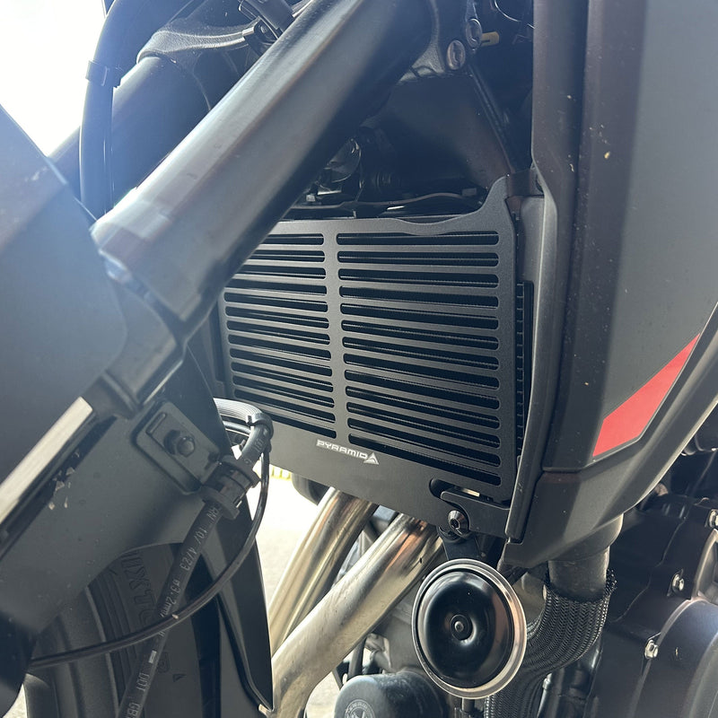 Radiator Guard Matt Black For Honda NX 500 2024-Current