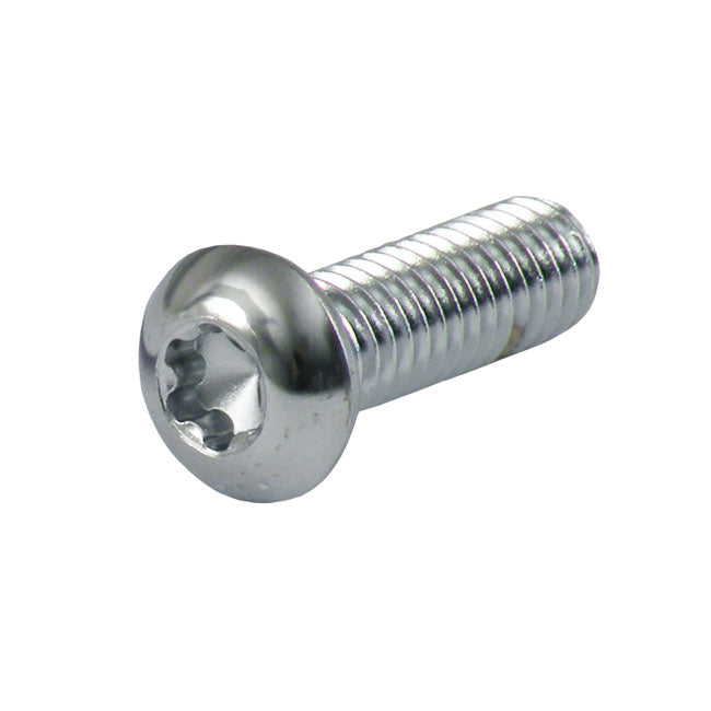 Chrome Button Torx Bolt 5/16-18 X 1