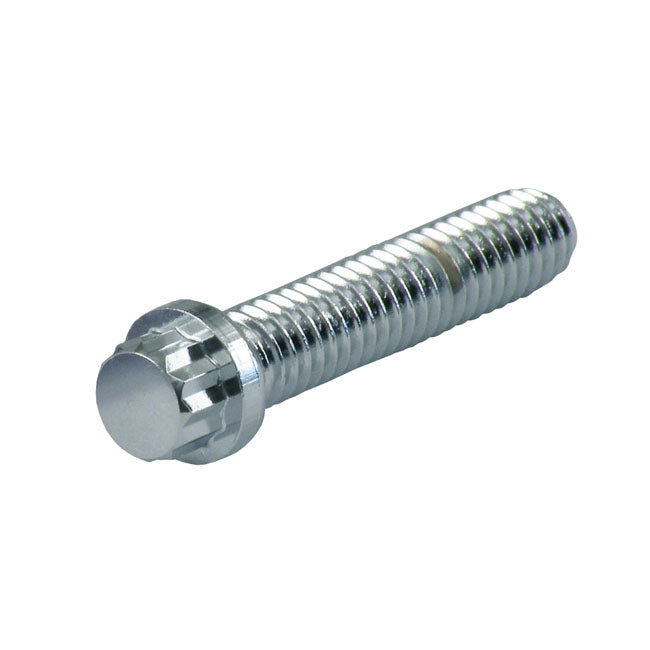 12 Point Bolt Chrome - 7/16-20 X 2 3/4 Inch