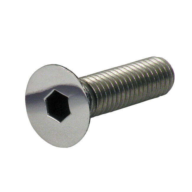 M8 X 30 MM Flathead Allen Bolt Pol. Ss