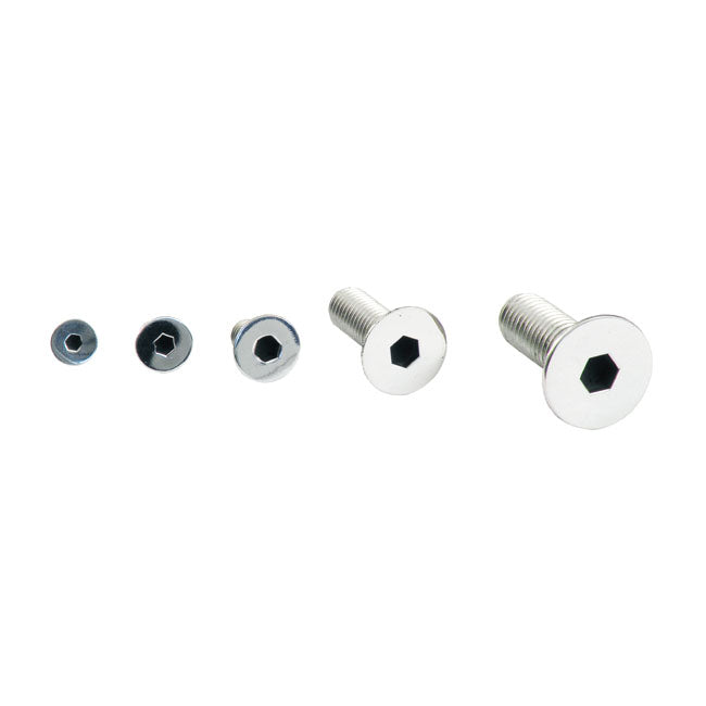 M10 X 30 MM Flathead Allen Bolt Pol. Ss