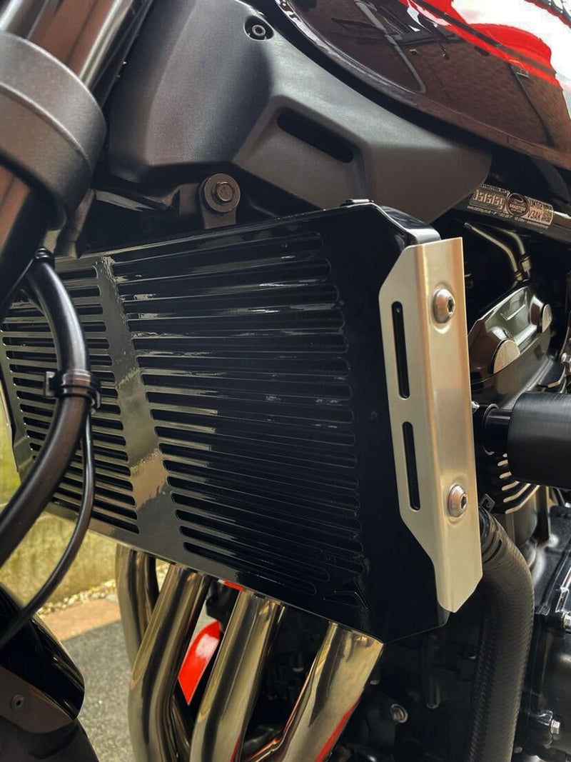 Radiator Guard Matt Black For Kawasaki Z 900 RS 2018-2020