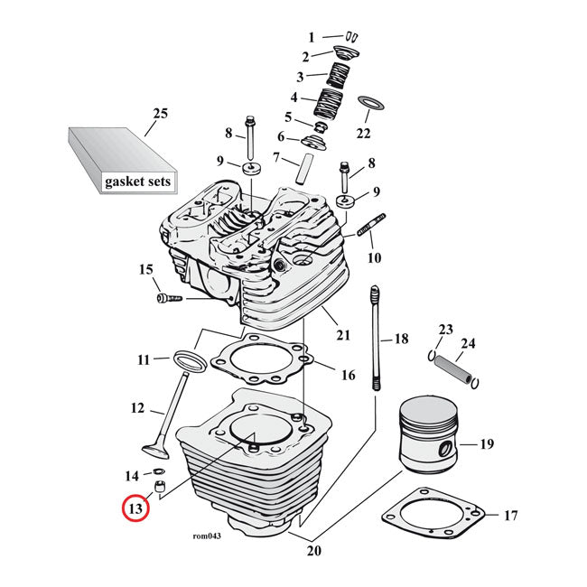 Kpmi Dowel Pin Cyl/Transm Trap Door