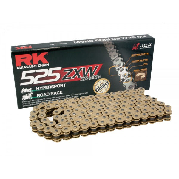 GB525ZXW-108 Gold XW-Ring Chain