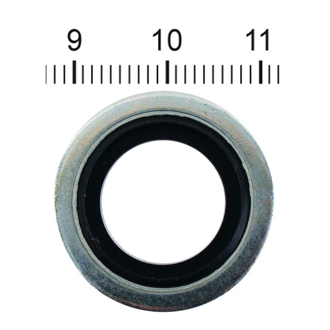 Drain Plug Seal Washer Bonded Steel For 80-92 FLT