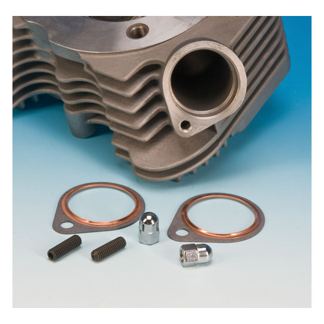 Shovel Exhaust Gasket & Mount Kit Copper Crush For 66-84 Shovel NU