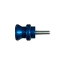 Rear Aluminum Bobbins 6mm Blue For Yamaha