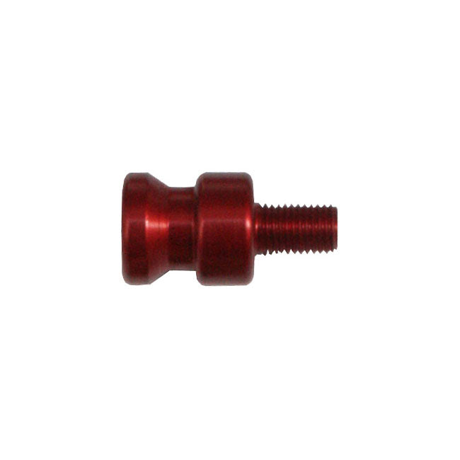 Rear Aluminum Bobbins 10 MM Red For Kawasaki