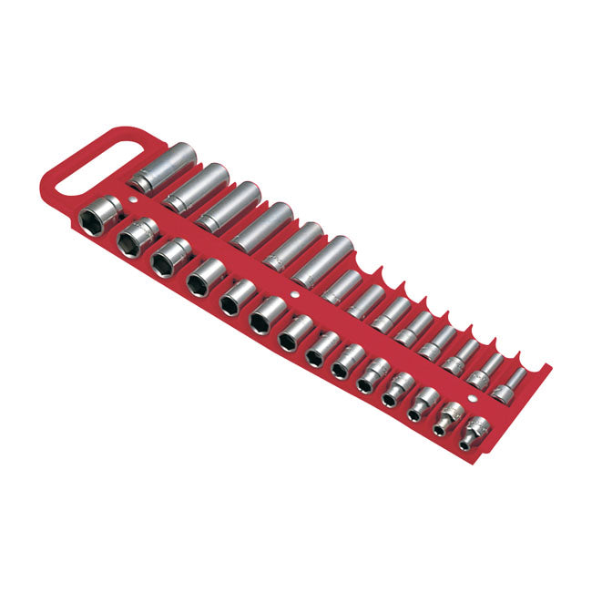 3/8" Socket Holder Red