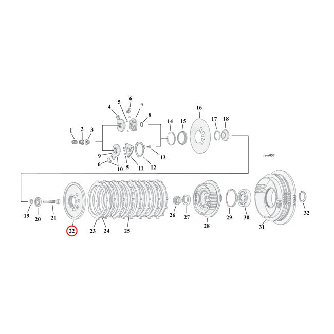 Clutch Release Disc For 91-97 BT