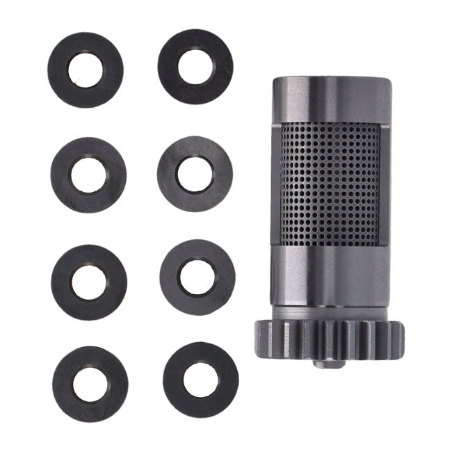 Steel Breather Valve & Spacer Set +.030" OD For L77-99 B.T. EXCL TC