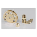 Brass Throttle Accent S&S E/G With Single Cable