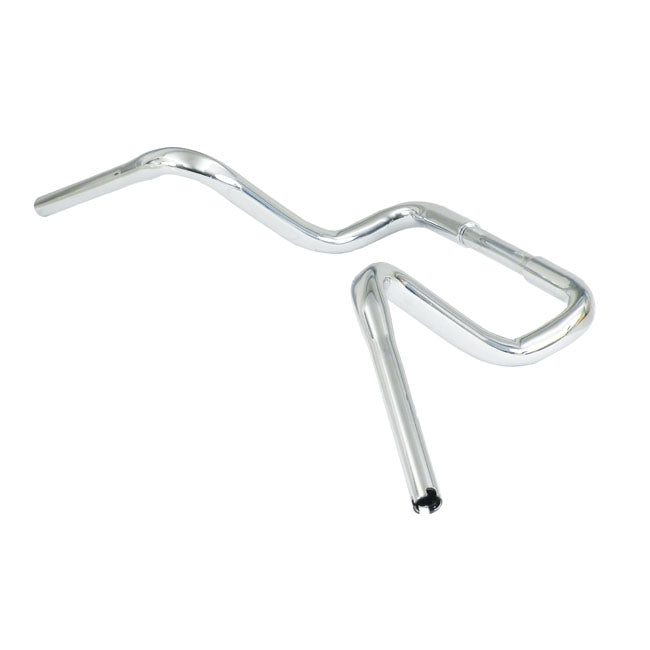 13 Inch Bagger 1-1/4 Inch Handlebar Chrome For 08-21 FLHT, FLHX With 1" I.D. Risers