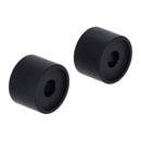 Riser Spacers Black - 1" x 1-1/4 Inch