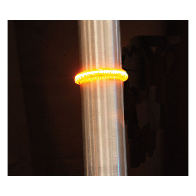 Truwrapz LED Turn Signals Amber Tube - 39mm