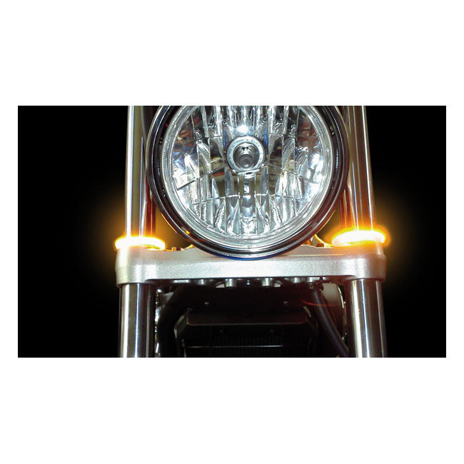 Truwrapz LED Turn Signals Amber Tube - 39mm