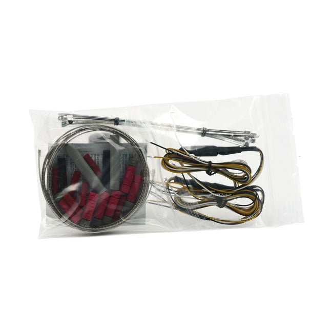 Truwrapz LED Turn Signals Smoke Tube White / Amber LED - 49mm