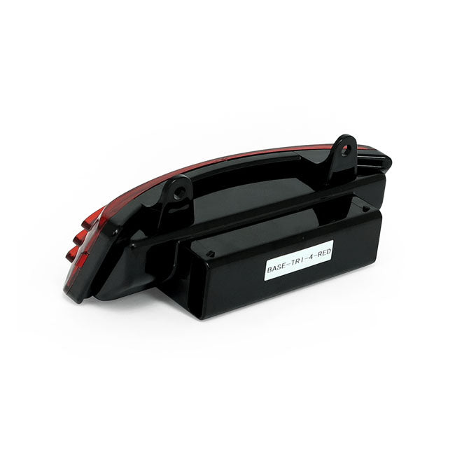 Tri-Bar LED Rear Fender Tip Red Lens