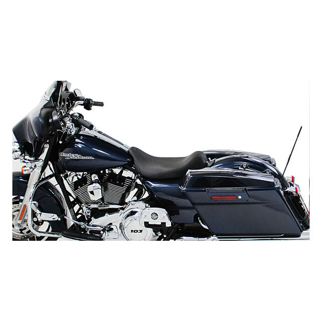 Wide Tripper Solo Seat Black For 08-21 Touring