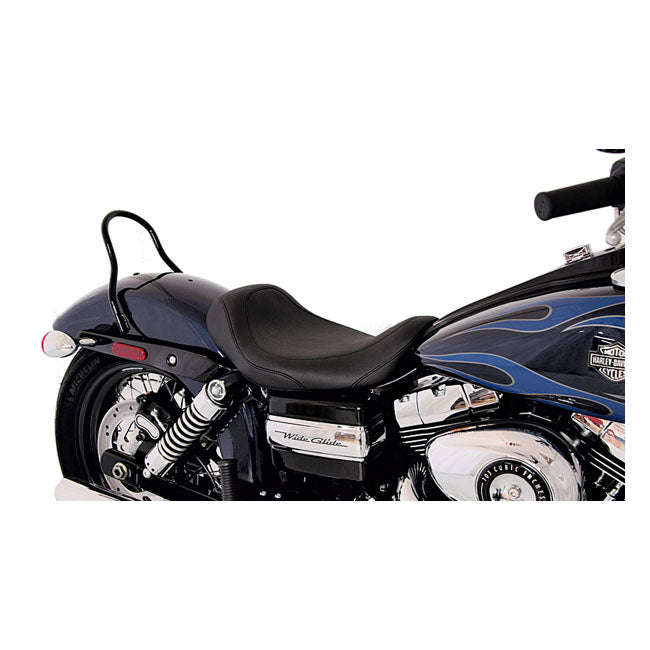 Wide Tripper Solo Seat Black For 06-17 Dyna (Excl. 14-17 Fat Bob) (NU)