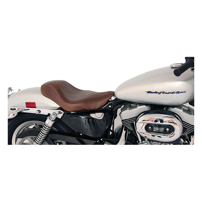 Wide Tripper Solo Seat Brown For 04-21 XL (Excl. 07-09 XL)