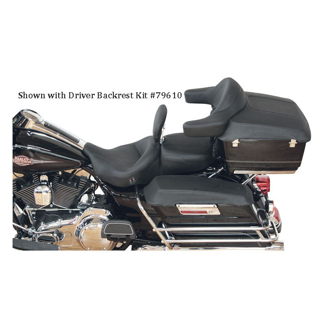 Standard Touring Seat Heated Black For 08-21 Touring