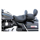 Super Touring Solo Seat With Rider Backrest Black For 08-21 Touring