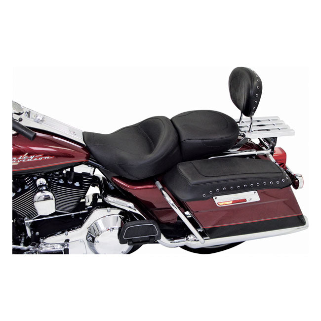 Standard Touring Seat Black For 97-07 FLHR