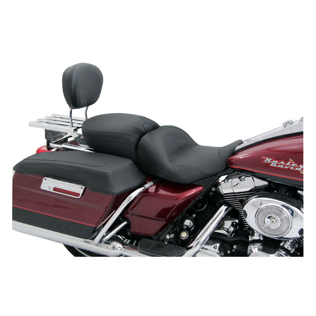 Lowdown Touring Seat Black For 97-07 FLHR