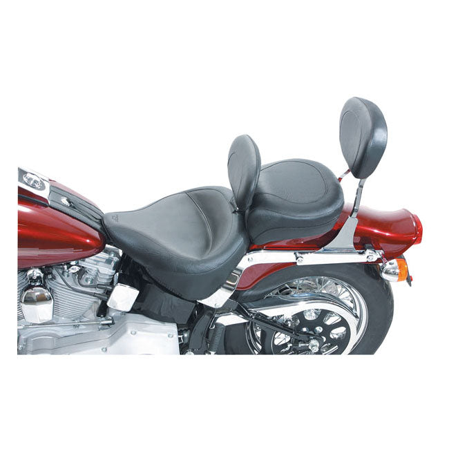 Wide Touring With Rider Backrest Black For (00-15 Softail With 150 Tire, Excl. Deuce) 05-15 FLSTN