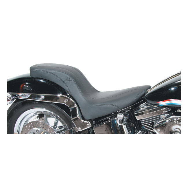 Daytripper 2-Up One-Piece Seat Black For 84-99 Softail With Up To 150 Stock Width Trear Tire (NU)