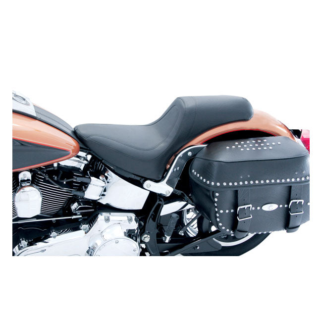 Fastback 2-Up Seat Black For 00-06 Softail (NU)