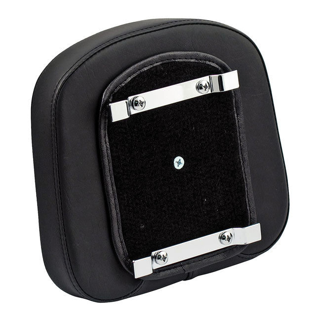 Oem Style Sissy Bar Pad Black - 9 x 9.5 Inch