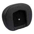 Oem Style Sissy Bar Pad Recessed Black - 9 X 12 Inch