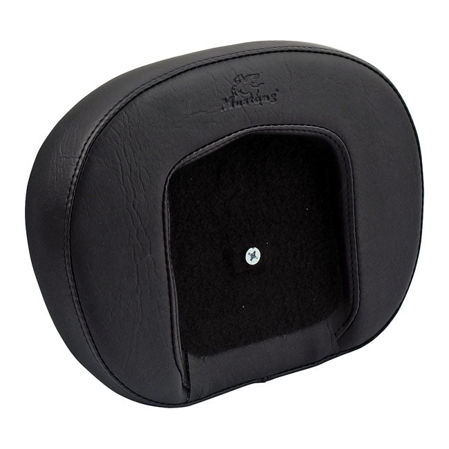 Oem Style Sissy Bar Pad Recessed Black - 9 X 12 Inch