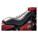 Enzo Solo Seat Black For 04-21 Sportster Excl. XL48, 4.5 Gallon Tanks