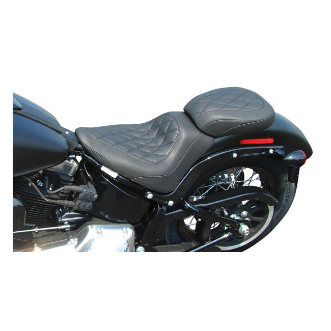 Wide Tripper Passenger Seat For 11-13 Softail FXS Blackline