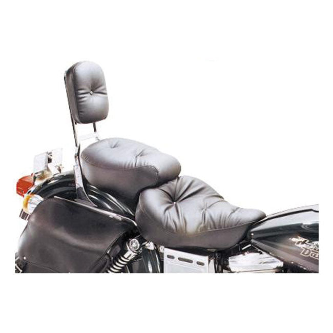 Wide Touring Regal Seat Black For 96-03 Dyna (NU)